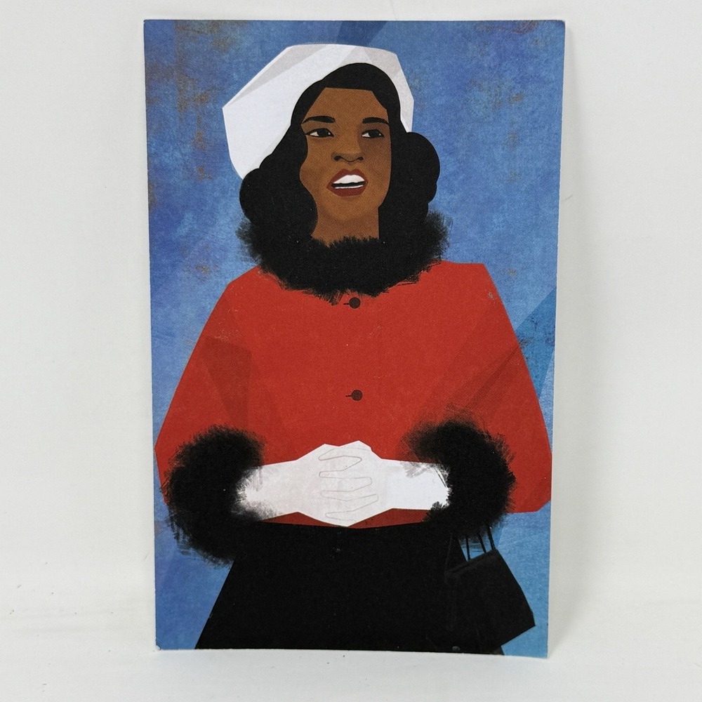Postcard Marian Anderson - Brave Black First --- UNPOSTED  Smithsonian 2020